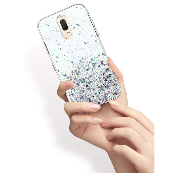 Θήκη για Huawei Mate 10 Lite, Glittery, διαφανής