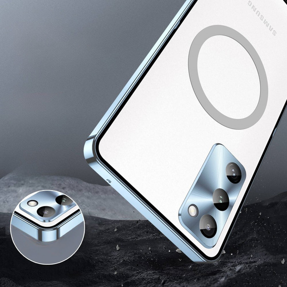 θήκη προστασίας κάμερας για το Samsung Galaxy S20 FE, CamShield MagSafe, διαφανής / μπλε