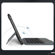 Θήκη + πληκτρολόγιο Galaxy Tab S9, NILLKIN Bumper Pen Slot, μαύρη