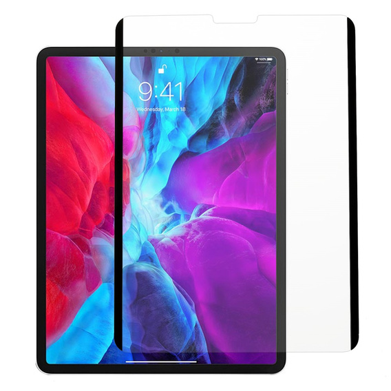 προστατευτική μεμβράνη PVC Paper feel για iPad Pro 12.9" 2022/2021/2020 (6/5/4 gen.), μαύρη