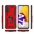 θωρακισμένη θήκη για Samsung Galaxy A72 5G, Nox Case Ring, μπλε