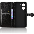 θήκη πτερύγιο για Xiaomi Redmi A5, Wallet Rhombus, μαύρη