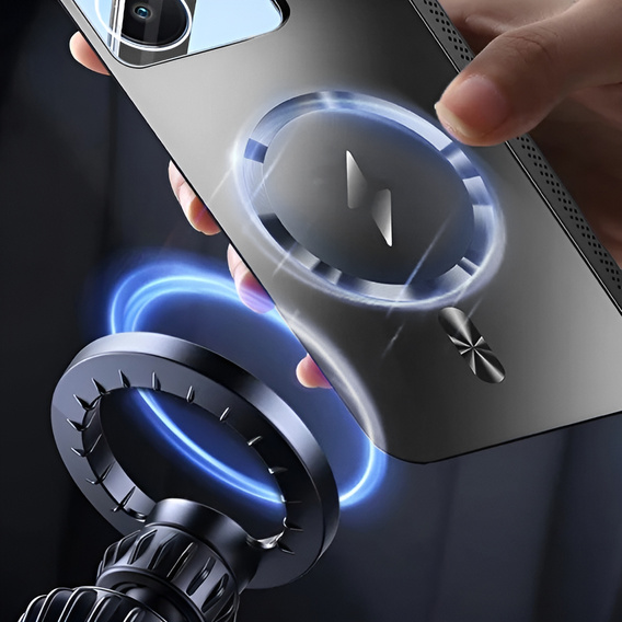 Θήκη για Oppo Reno 13 Pro, MagSafe, μαύρη