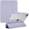 Θήκη για iPad Pro 12.9" 2022/2021/2020 (6/5/4 gen.), Smartcase Hybrid, με χώρο για γραφίδα, μωβ