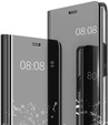 Θήκη για LG K61, Clear View, μαύρη