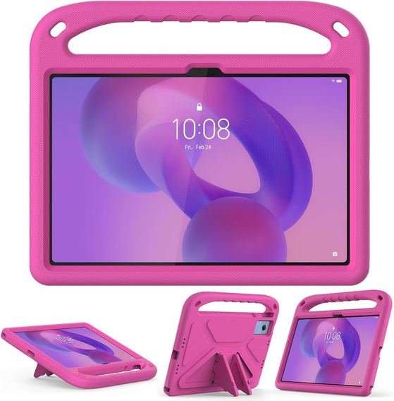 Παιδική θήκη για Lenovo Tab M11, παιδική θήκη με λαβή, μαύρη