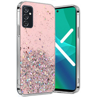 Θήκη για Samsung Galaxy M52 5G, Glittery, ροζ