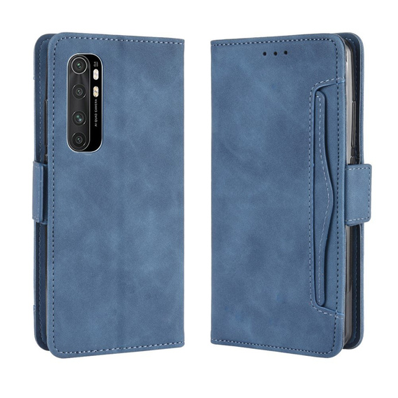 Θήκη με πτερύγιο για Xiaomi Mi Note 10 Lite, Card Slot, μπλε