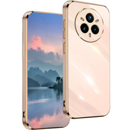 Θήκη για Realme 14 Pro+ 5G, Glamour CamShield, ροζ rose gold