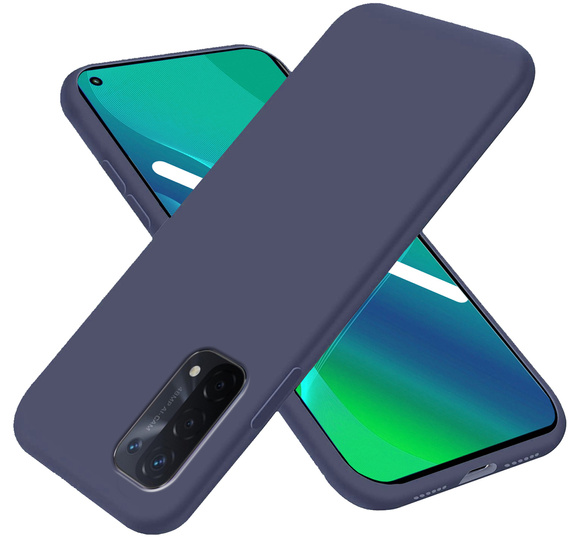 Λεπτή θήκη για Oppo A54 5G / A74 5G / A93 5G, Slim, σκούρο μπλε