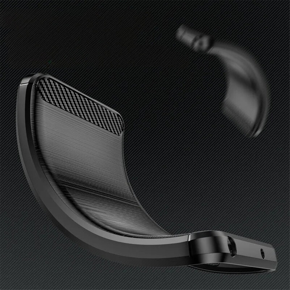 Θήκη για Oppo A80, Carbon, μαύρη