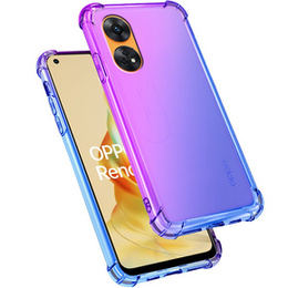 θήκη για το Oppo Reno8 T, Gradient Dropproof, Μωβ / μπλε