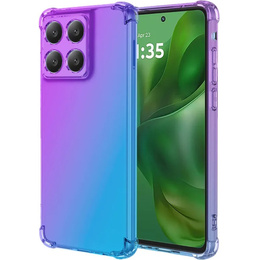 θήκη για το Motorola Edge 60 / 60 Fusion, Gradient Dropproof, Μωβ / μπλε