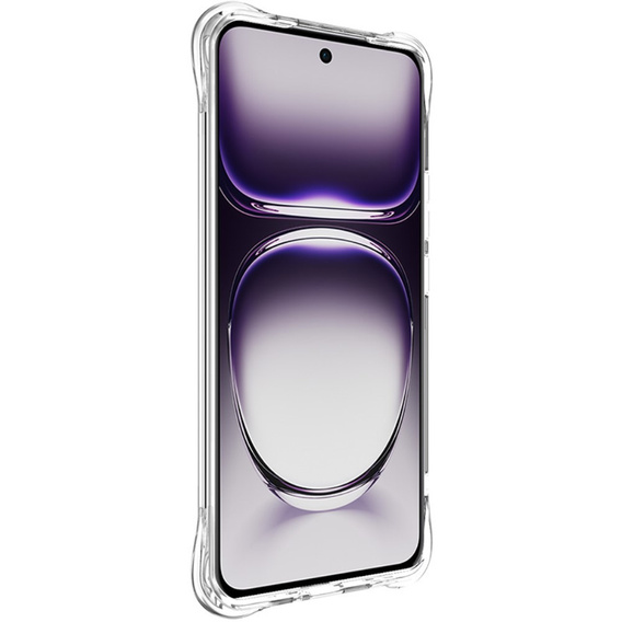 IMAK Θήκη για Oppo Reno 12 Pro 5G, Stripe Dropproof, διαφανής