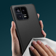 Δερμάτινη θήκη για Xiaomi 13, leather hybrid, μαύρη