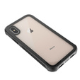 Θήκη για iPhone X / XS, Shockproof, με μεμβράνη, μαύρη
