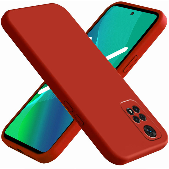 Θήκη για Xiaomi Redmi Note 11 / 11S, Silicone Lite, κόκκινη