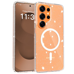 Θήκη Brokat, για MagSafe για Samsung Galaxy S26 Ultra, διαφανής