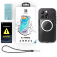 Αδιάβροχη θήκη IP68 για iPhone 16 Pro, SHELLBOX MagSafe, μαύρη