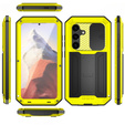 Θωρακισμένη θήκη για Samsung Galaxy S25, R-JUST, κίτρινη