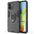 Θήκη για Xiaomi Redmi A1 4G / A2 4G, Kickstand Ring, μαύρη