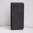 Θήκη με πτερύγιο για Oppo Reno 11F 5G, Smart Magnetic, μαύρη + γυαλί 9H 
