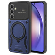 Θωρακισμένη θήκη για Samsung Galaxy A54 5G, CamShield MagSafe, μπλε