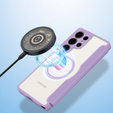 Dux Ducis Θήκη για Samsung Galaxy S25 Ultra, Skin X Pro, MagSafe, μωβ