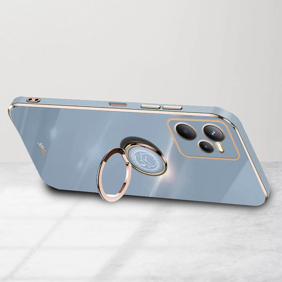 Θήκη για Realme C35, Electro Ring, μπλε