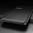 Θήκη για Xiaomi 11T / 11T Pro, Carbon Gel, μαύρη