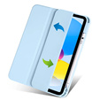 Θήκη για iPad 10.9 2022 10 Gen, Smartcase Hybrid, με χώρο για γραφίδα, μπλε
