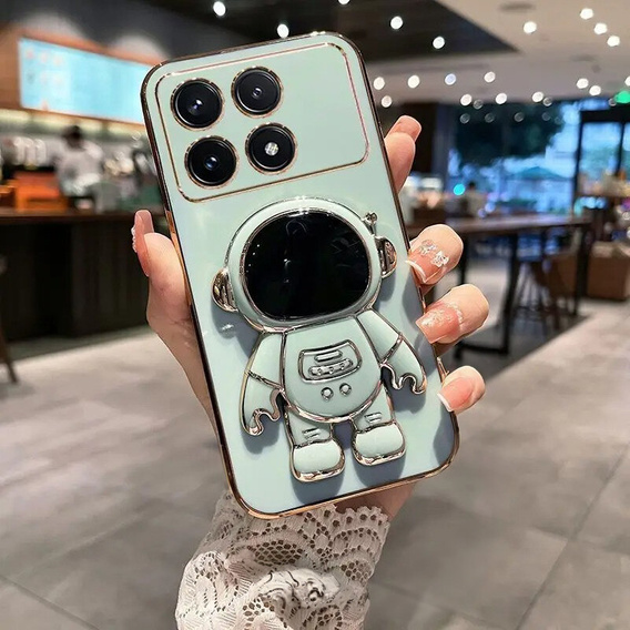 Θήκη για Xiaomi Poco F6 Pro, Astronaut, πράσινη