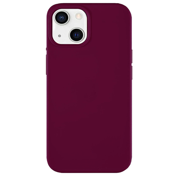 Θήκη για iPhone 14, Silicone Lite, κόκκινη