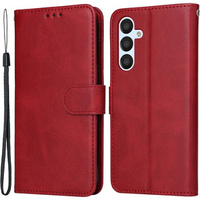 Θήκη με πτερύγιο για Samsung Galaxy A54 5G, Leather Wallet, κόκκινη