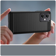 Θήκη για Xiaomi Redmi Note 12 5G / POCO X5 5G, Carbon, μαύρη