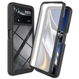Θήκη για Xiaomi Poco X4 Pro 5G, Shockproof, με μεμβράνη, μπλε