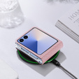Θήκη Dux Ducis για Samsung Galaxy Z Flip7 5G, Bril, ροζ