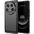 Θήκη για Xiaomi 14 Ultra, Carbon, μαύρη