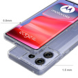 Θήκη για Motorola Edge 50 Pro 5G, Fusion Hybrid, διαφανής
