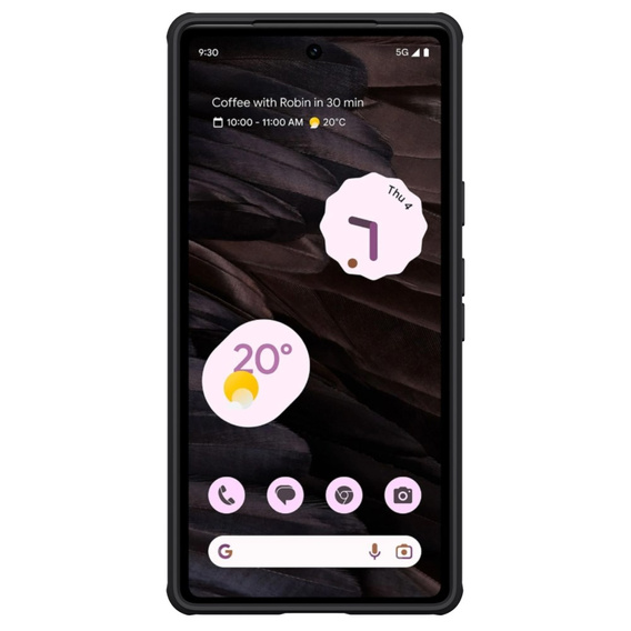 Θωρακισμένη θήκη Nillkin για Google Pixel 7a, CamShield Pro, μαύρη