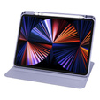 Θήκη για iPad Pro 11" 2022/2021/2020 (4/3/2 gen.), με υποδοχή γραφίδας, περιστρεφόμενη κατά 360°, μωβ
