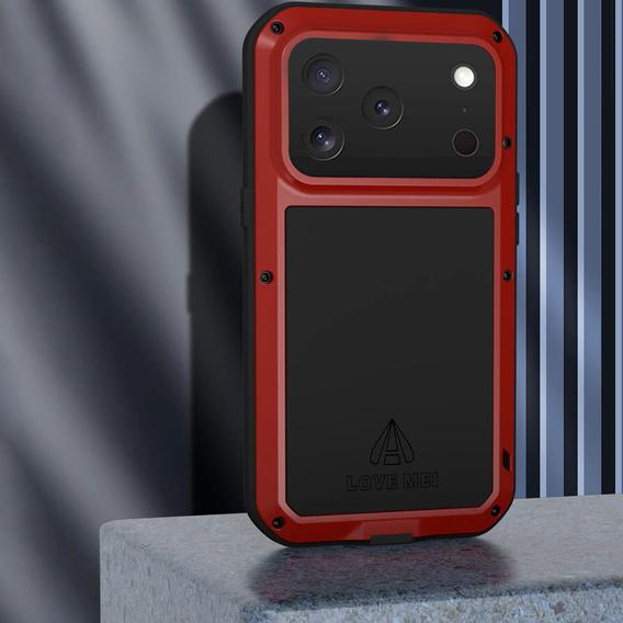 Θήκη με γυαλί ανθεκτικό σε πτώσεις για iPhone 17 Pro Max