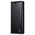 θήκη CASEME για Samsung Galaxy S10+ Plus, Waxy Textured, μαύρη