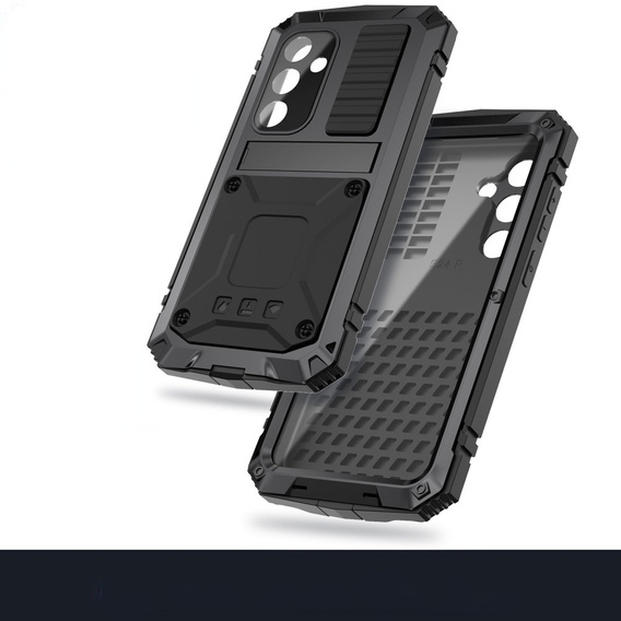 Θωρακισμένη θήκη για Samsung Galaxy S25, R-JUST, μαύρη