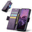 CASEME Litchi θήκη πορτοφόλι flip για Samsung Galaxy Z Fold7 5G