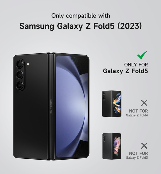 Θήκη Suritch Full Body με βάση και θήκη για γραφίδα για Samsung Galaxy Z Fold5