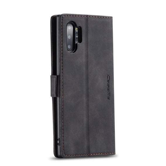 θήκη CASEME για Samsung Galaxy Note 10 Plus/5G, Leather Wallet Case, μαύρη