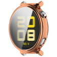 Θήκη 2σε1 με προστατευτικό οθόνης για Huawei Watch GT 5 Pro 42mm, ροζ rose gold 