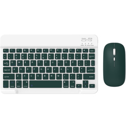Θήκη + πληκτρολόγιο Apple iPad Pro 11" 5 gen. 2024, Leather Pen Slot TouchPad, μαύρη