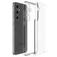 θήκη Spigen για Samsung Galaxy S24 FE, Ultra Hybrid, διαφανής + μετριασμένο γυαλί 9H